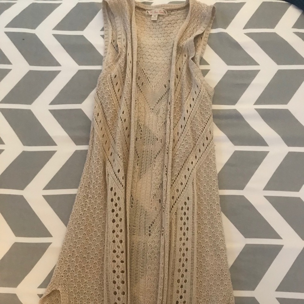 Woven duster